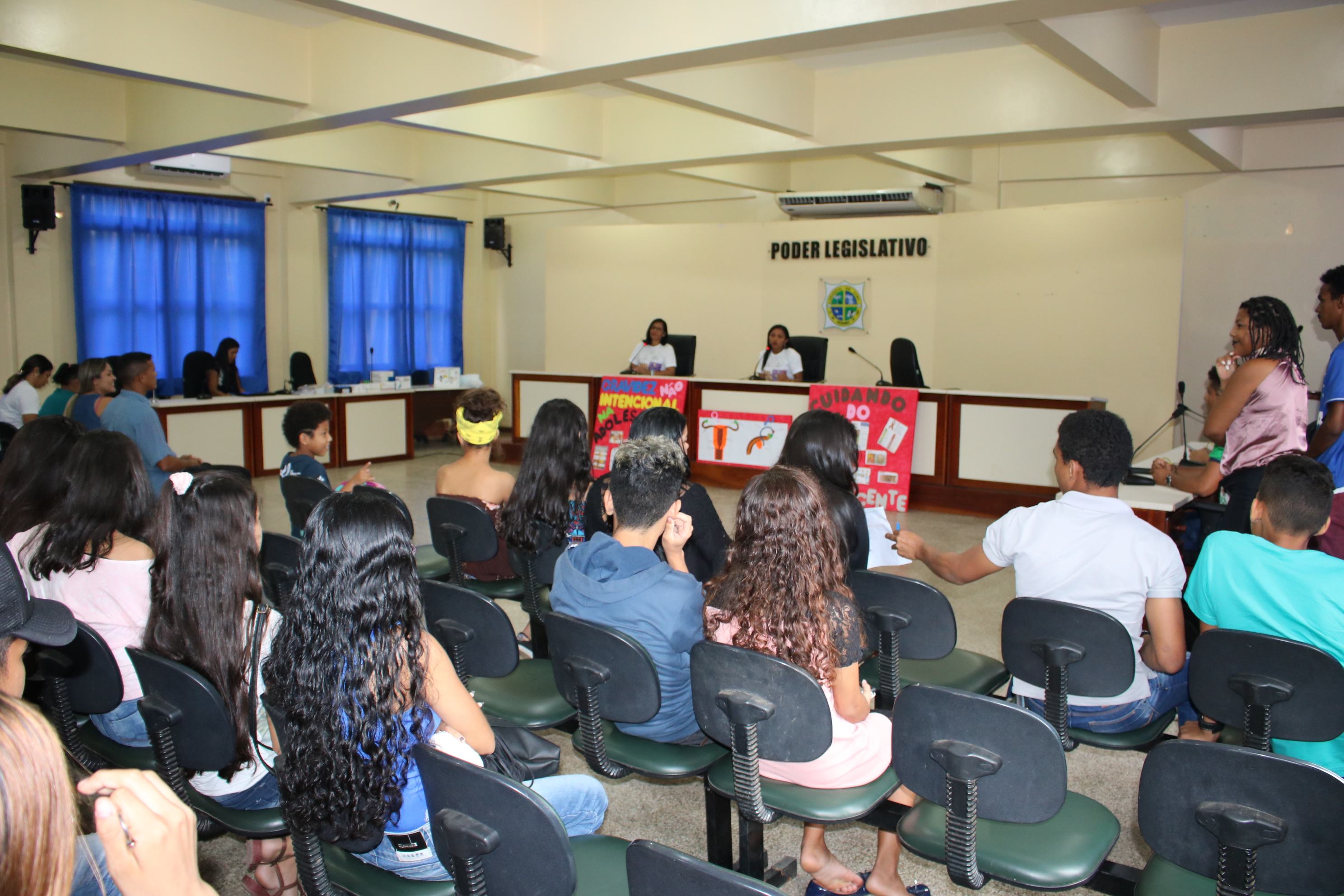 Capacitação orienta para prevenção da gravidez na adolescência.
